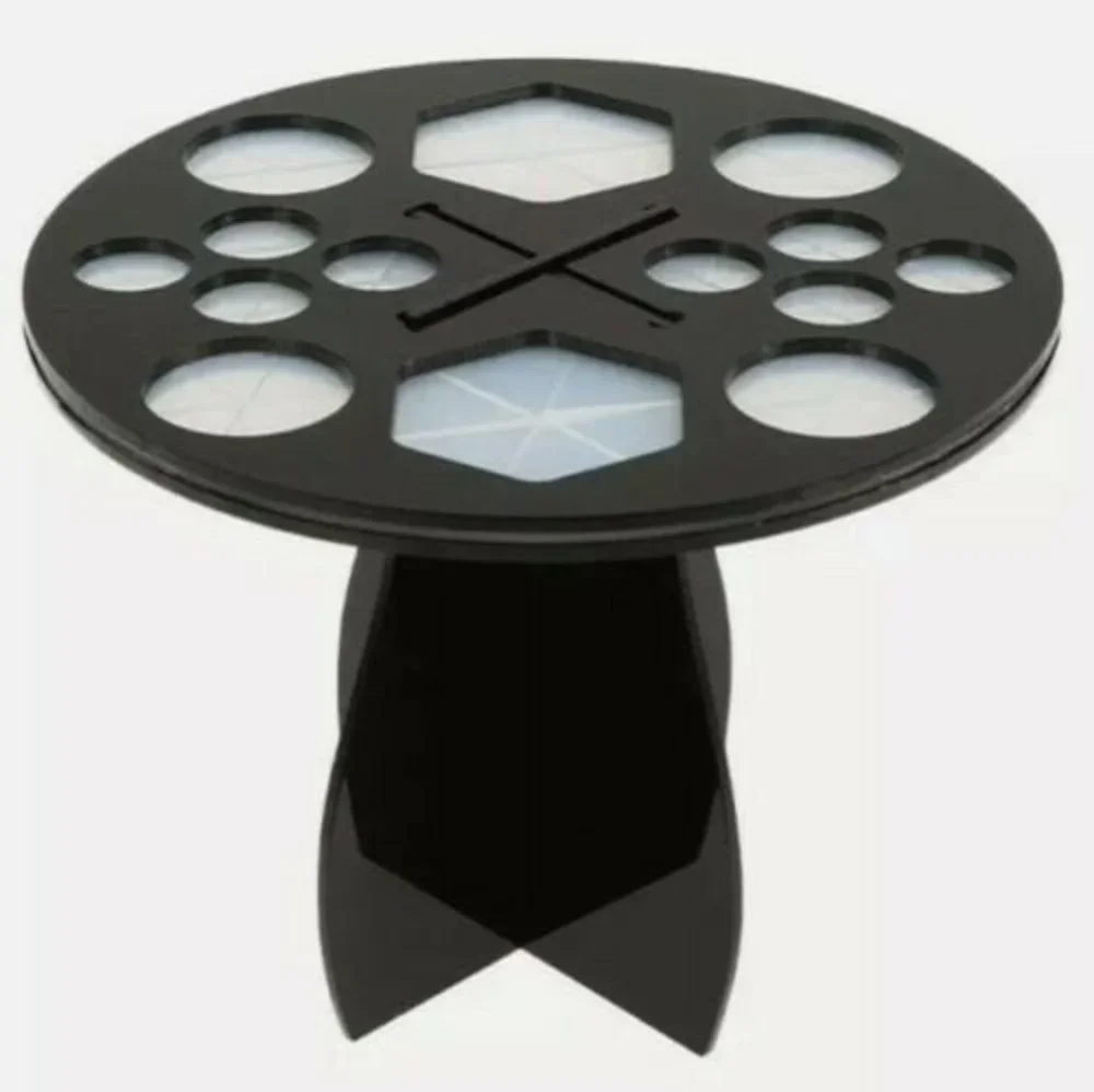 EVRI Beauty - Beauty Cube Makeup Brush Drying Rack Black New Womens Gift